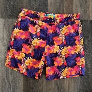 (6) Surf Society Tropical Hybrid Shorts